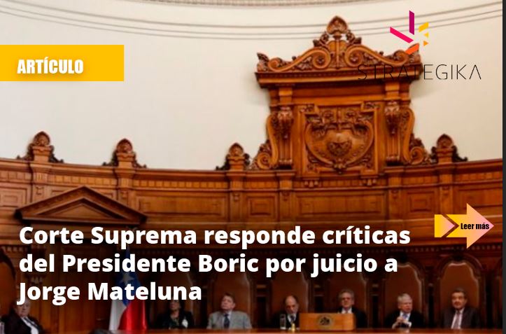 Lo que debes saber esta semana: Corte Suprema responde a Presidente Boric por juicio a Jorge Mateluna