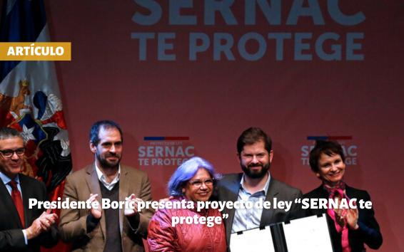 Lo que debes saber esta semana: Presidente Boric presenta proyecto de ley “SERNAC te protege”