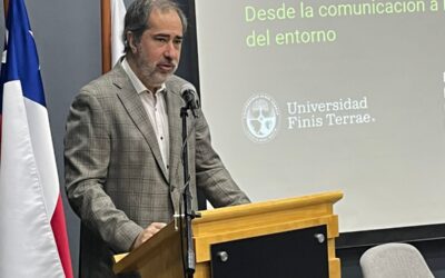 Paul Venturino presenta estudio de Asuntos Corporativos en conversatorio organizado por la Universidad Finis Terrae y Focco.